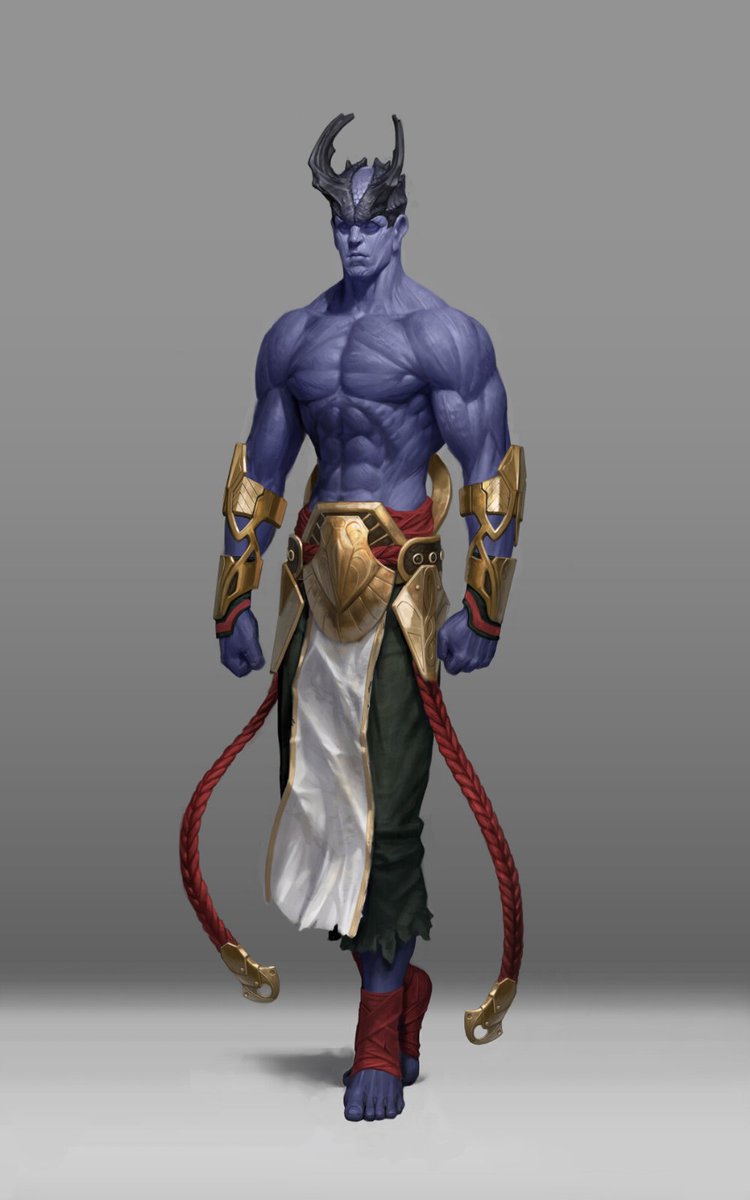 Here is our tiefling...
Stay tuned

RACE - Tiefling
CLASS - Warrior
ELEMENT - Dark
RARITY - Rare (R)
-------
Stock x50
#NFTCommunity #Metaverse