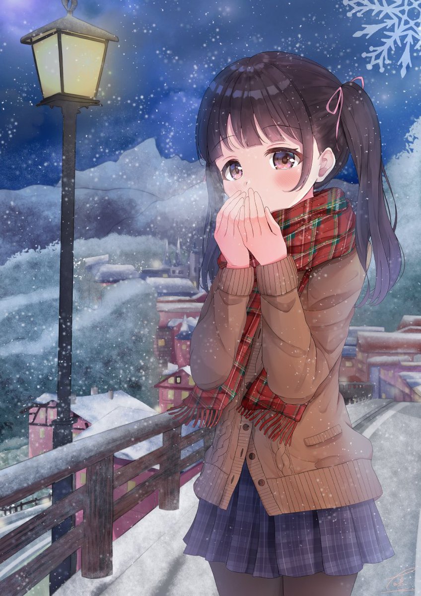 IL_teren's tweet photo. クリスマスなのでうちのツインテちゃん見て❄️ https://t.co/oVLpW9BISg