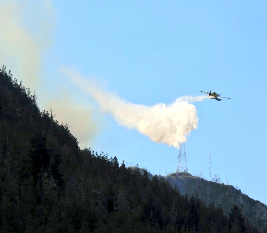 f5noticiasok's tweet photo. #IncendiosForestales #LagoPuelo #Cerro #Currumahuida
Alrededor de las 8 de la mañana, comenzaron a operar medios aéreos, mientras que el personal lo ha hecho todo el día, ante la posibilidad que el fuego descendiese durante la noche a sectores con viviendas https://t.co/C7p11z100e
