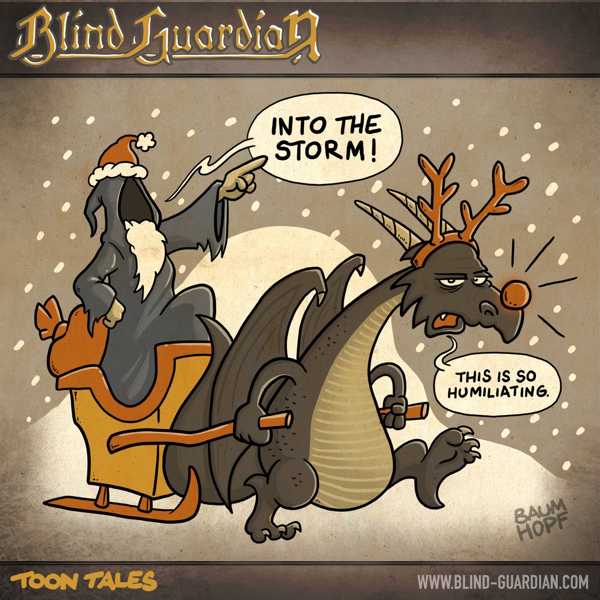 blind_guardian's tweet photo. Meanwhile, in a parallel universe, there is a rednosed dragon named Rudolph.
What do you think? What kind of presents do these two deliver? 🐲🎅🏻

#merryxmas #merrymetalchristmas #blindguardian https://t.co/UZ2NmzAPsr