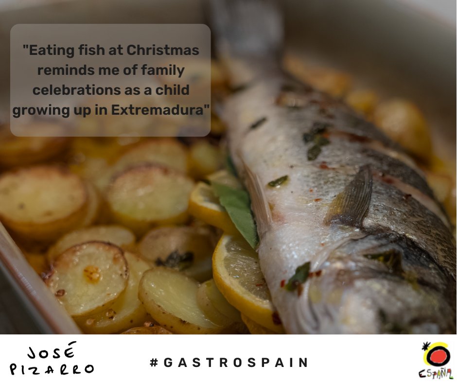 We spoke to @Jose_pizarro about the inspiration for his recipes. This dish reminds him of his childhood family celebrations.

What inspires you to cook?👨‍🍳 Let us know 

👉bit.ly/3GZGrk9

#GastroSpain #SpainGastronomy #VisitSpain