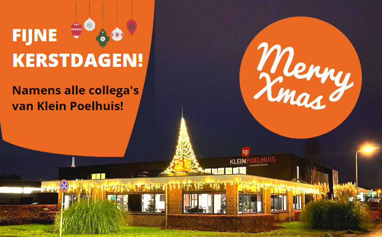 🎄 Klein Poelhuis wenst iedereen hele fijne kerstdagen toe! 🎄