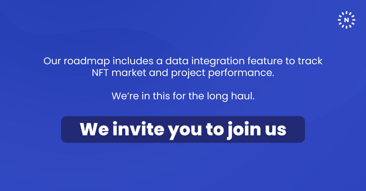 NFTprojects's tweet image. Our roadmap includes a data integration feature to track NFT market and project performance.🔥🔥
We’re in this for the long haul. 

We invite you to join us.✨

#NFTs #NFTDrops #NFTCommunitty #NFTartists #NFTList #NFTProjects