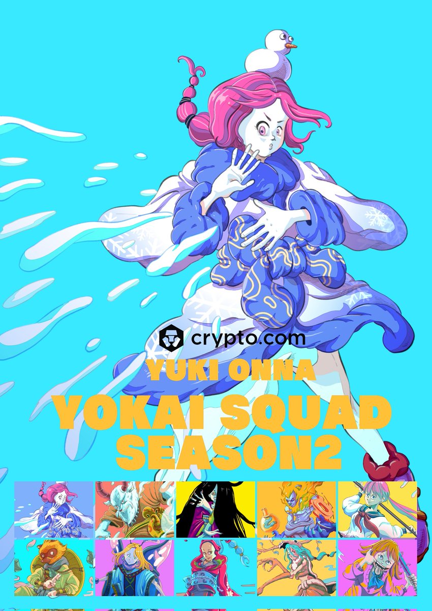 wutikaic's tweet photo. NEW DROP ,NEW COLLECTION, NEW CHAIN : YOKAI SQUAD SEASON2
When the gods want to judge humans  The only salvation of human is the Yokai  enemy of the gods.
Click
https://t.co/QOZbYm3CVa

#nftcollector 
#nftcollector
#NFTThaicommunity 
#NFTJPN
#nftkorea
#nftart
#CRO https://t.co/b2onJMeD18