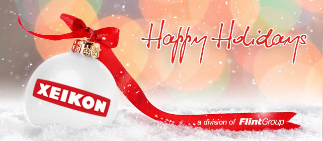 From everyone at Xeikon: Happy Holidays!