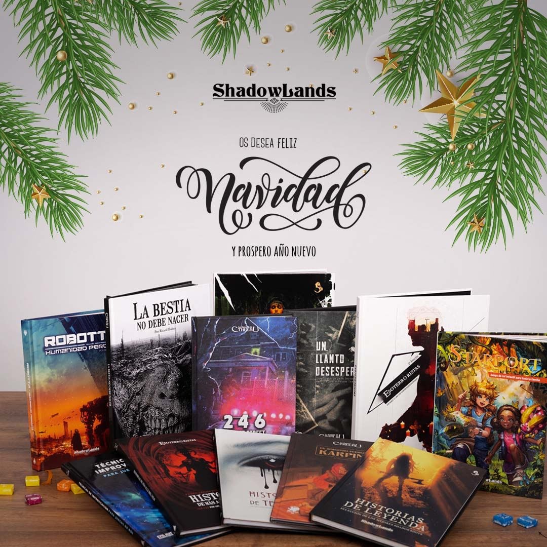 Desde estas tierras sombrías, os deseamos unas muy felices fiestas.

En 2022, seguimos con más rol ⭐