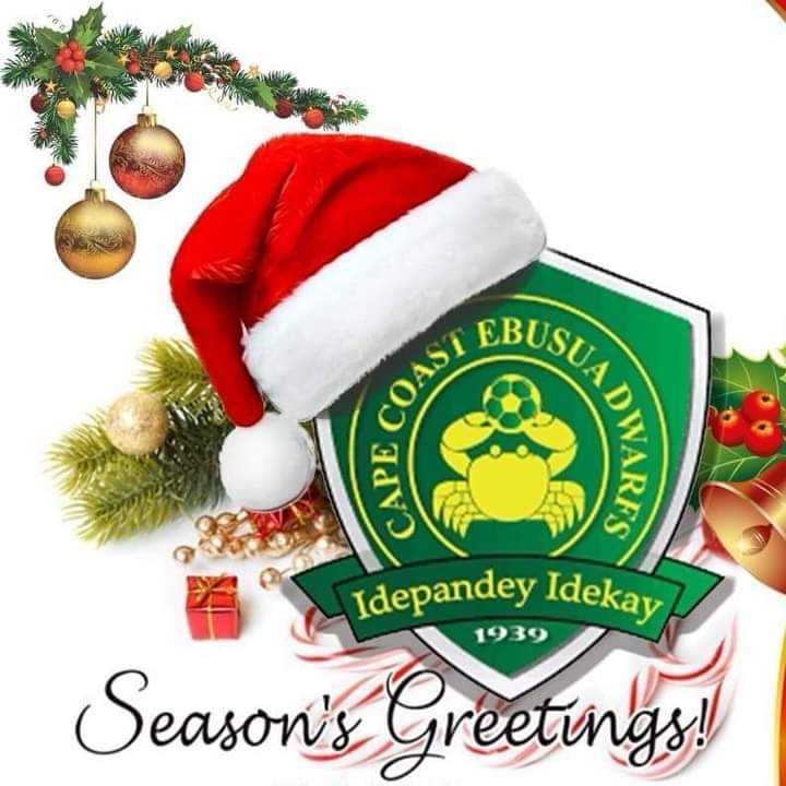 Ebusua_Dwarfs's tweet photo. Merry Christmas from all of us at Dwarfs to all Mysterious Gardens around the world 🎄

#WeAreEbusua 🦀⚽️🔰
#idekay #Idepandey https://t.co/neQ5lSlpNT