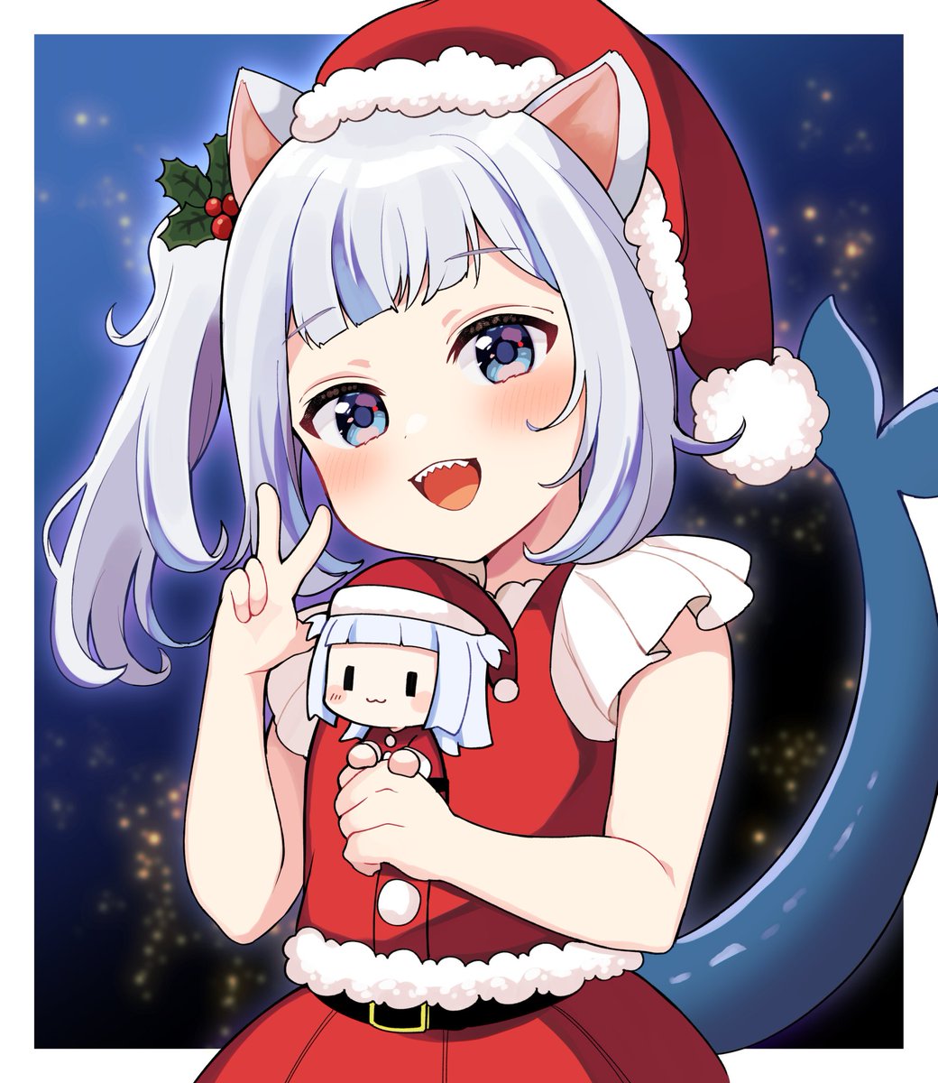 がうるぐら 「🦈🎄 #gawrgura #gawrt 」|さくころ/sakukoroの がうるぐら 「🦈🎄 #gawrgura #gawrt 」|さくころ/sakukoroの
