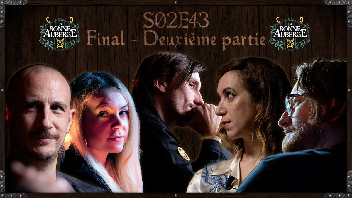 BonneAubergeJDR's tweet photo. NOUVEL ÉPISODE ⚔️
S02E43 : Final - Deuxième Partie
Les tambours de bataille grondent. La compagnie du baluchon (@PenelopeB @AdrienMenielle @LisaVillaret @Roudebarbe) défend la ville contre les hordes démoniaques au service du Prince Démon Arawiti.

➡️ https://t.co/z0zFEUBsUm ⬅️ https://t.co/tuIDqM8cm0