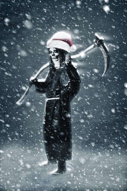 OHITORI_GALAXY's tweet photo. メリークリスマス✨💀🤶💀✨
皆さん、どんなクリスマスをお過ごしですか？
自分はサンタになりました。☺️
 #KougayaS
 #白塗り
 #skullmake https://t.co/9XNjTCxQTY