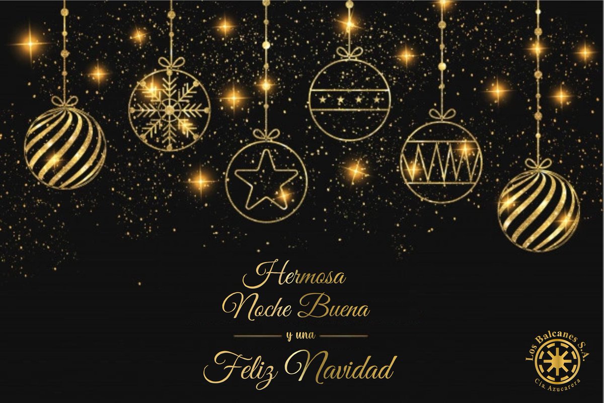 Les deseamos una Hermosa Noche Buena y una Feliz Navidad para todos y todas.