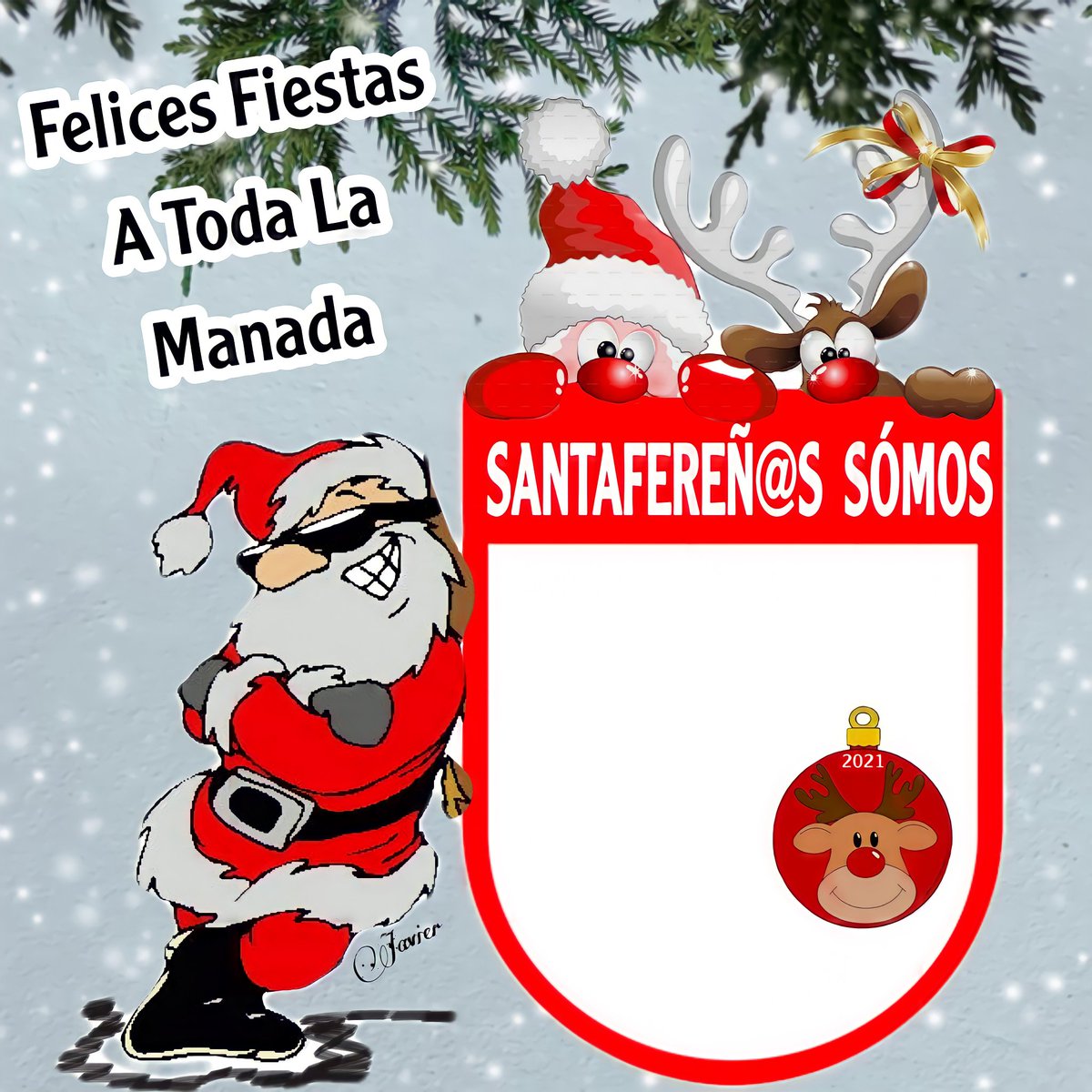 Santasomos's tweet photo. De todo corazón deseo que esta época sea para afianzar lazos con la familia y las verdaderas amistades.
Que la tranquilidad y alegría llene sus corazones.
Felices fiestas en nombre de SANTAFEREÑ@S SÓMOS. https://t.co/vE6RK9w4EZ