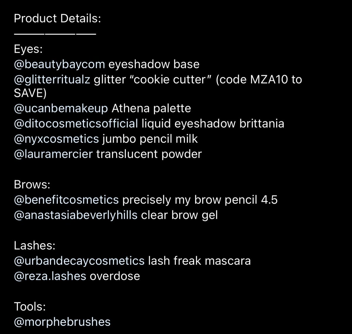 Please RETWEET if you like this 🎄

<a href="/beautybay/">BEAUTY BAY</a> <a href="/NYXCosmetics/">NYX Pro Makeup US</a> <a href="/LauraMercier/">Laura Mercier</a> <a href="/BenefitBeauty/">Benefit Cosmetics US</a> <a href="/ABHcosmetics/">Anastasia Beverly Hills</a> <a href="/UrbanDecay/">Urban Decay</a> <a href="/MorpheBrushes/">Morphe</a> <a href="/makeupgirlies/">makeupgirlies</a> 

IG: instagram.com/p/CX37OeGr6yT/…