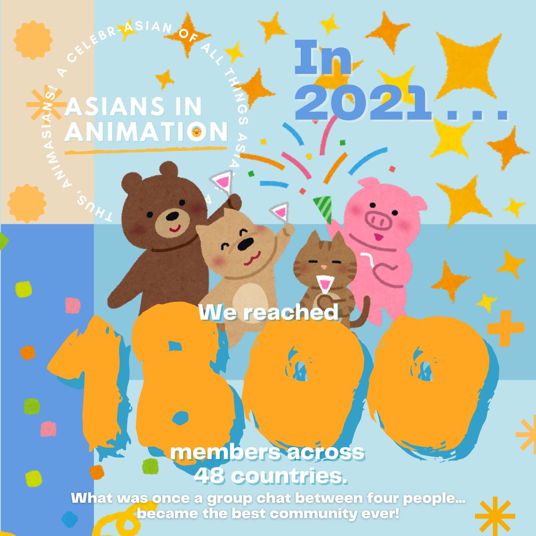 AnimAsians's tweet photo. This is our year in review. And while you're here, we have one thing to say:

THANK YOU for being here. You inspire us every day! https://t.co/2yQ2Lv8ASx