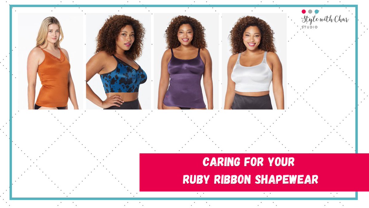 Tips for Caring for your Ruby Ribbon shapewear - Style with Char Studio stylewithchar.com/2019/06/28/car…

#shapewear #cami #rubyribbon #handlewithcare #WearoneRestoneWashone#stylewithchar #byebyebra #comfort #support #rubyribboncare #rubyribbonwash
