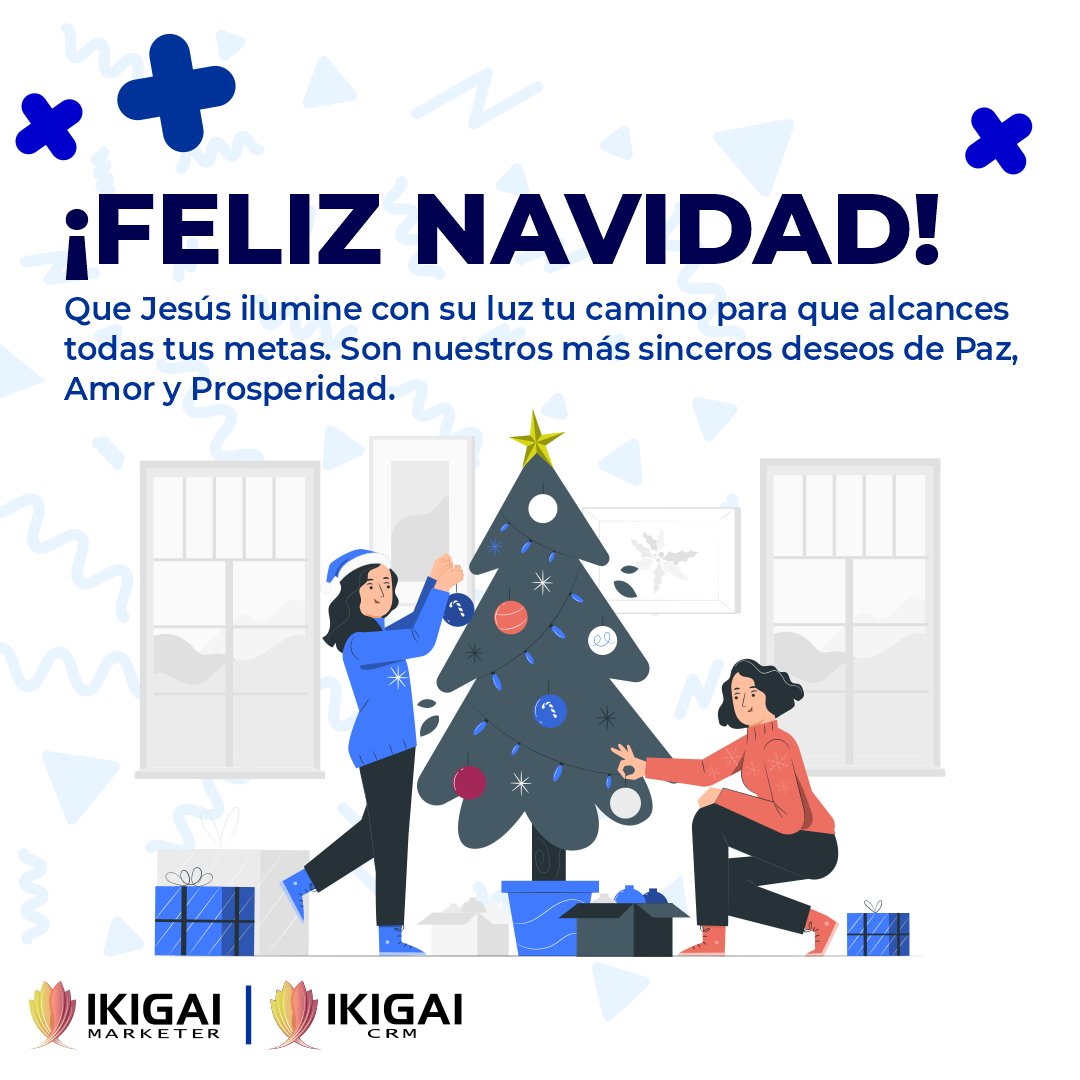 ikigaicrm's tweet photo. ✨🎄Es la época más maravillosa del año y queremos aprovechar esta oportunidad para agradecerles desde el fondo de nuestro corazón.🙌 ¡Qué pasen una feliz navidad!

 #ikigaicrm #IkigaiMarketer #feliznavidad #navidad #christmas #merrychristmas #IkigaiMarketer #networkmarketing https://t.co/kTx9JnDQQI