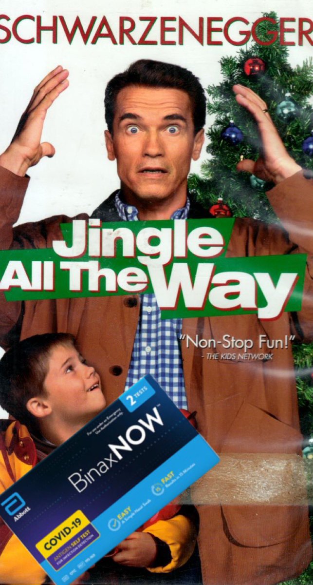 LittenOnTheRun's tweet photo. ‘Jingle All the Way’ but for covid tests https://t.co/jTDkMU0PF3