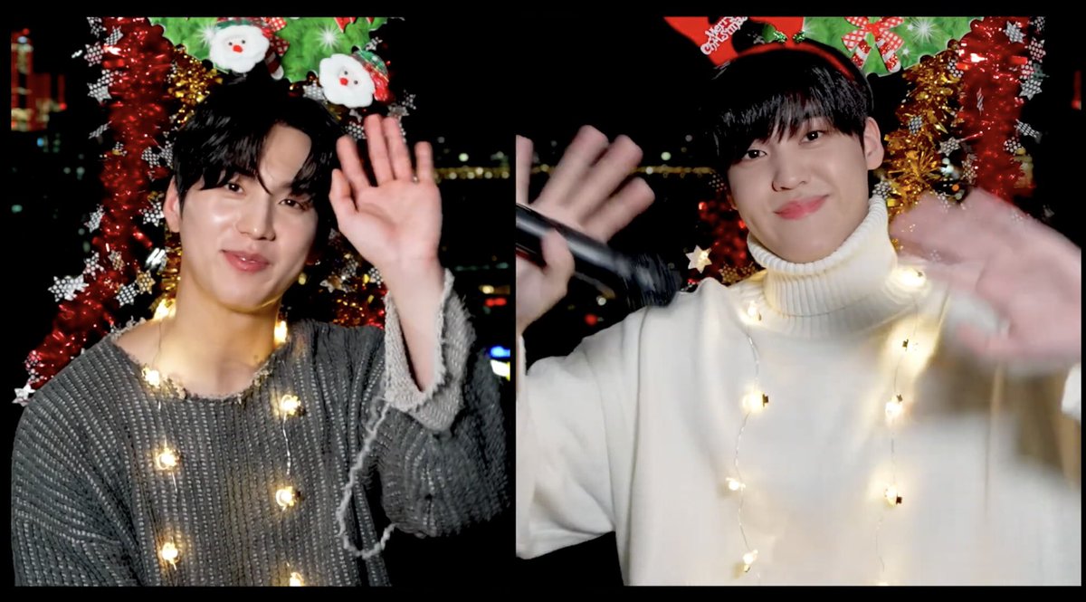 kkh_moonlight's tweet photo. The best Christmas present. 
My favourite duo 🥲

https://t.co/Nqvmo1JF7G

#김국헌 #송유빈 https://t.co/krdO7BiJFc