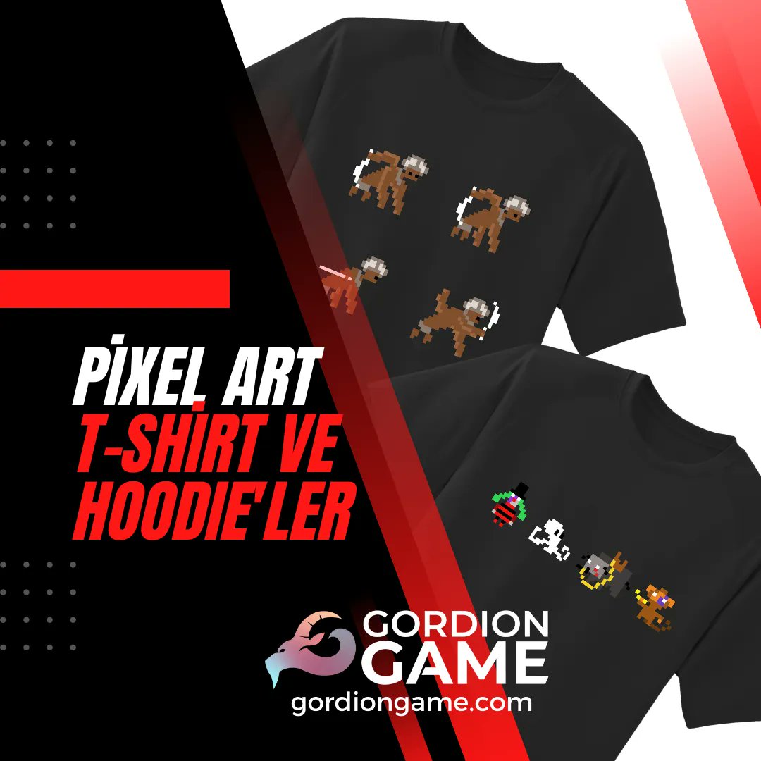 Gordion Temalı Pixel Art T-Shirt'ler Satışta! Hemen Al, İndirimi Kaçırma!
.
.
#gordiongame #frp #altinsehir #midas #twitch #faterpg #gamedev #rpg #muryo #müryo #tabletop #tabletopgames #tabletoprpg #tabletopgame #tabletopgaming #tabletoproleplaying #tshirt #tshirts #tshirtdesign