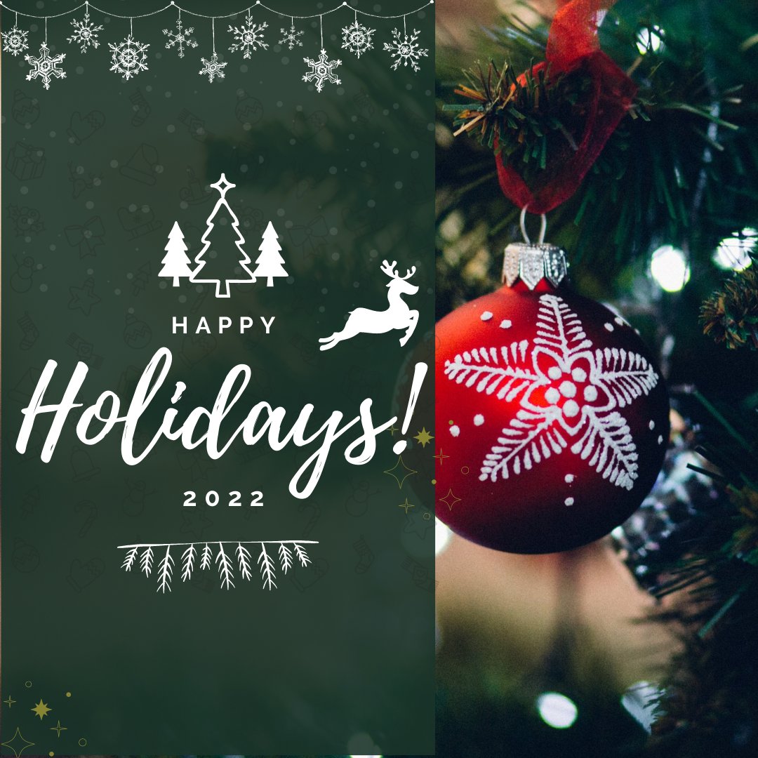 Happy Holidays to you and your family! 🎅🎁☃️❄️