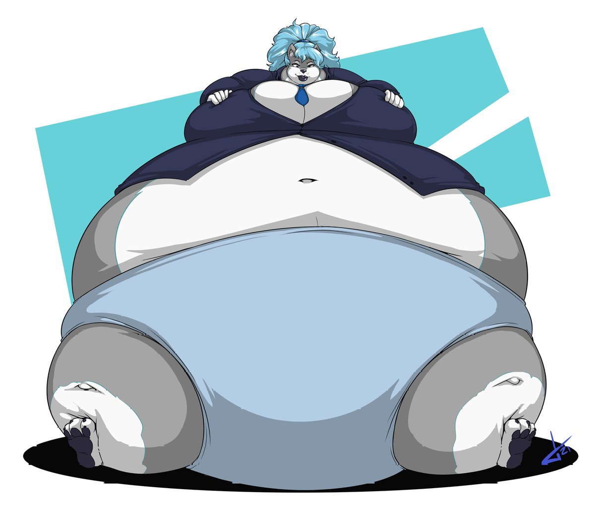 The holidays are a wonderful time of year for many things, seeing family, a sense of joy and kindness in the air, and of course holiday parties and potlucks 😏 Thank you <a href="/Daikanu/">✨Squirreloon✨</a> for this awesome piece just in time for the holidays and with that, happy holidays everyone!