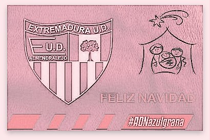 El Extremadura UD desea una Feliz Navidad a toda la familia azulgrana 
🌠Feliz noche con vuestras familias.
💙❤️