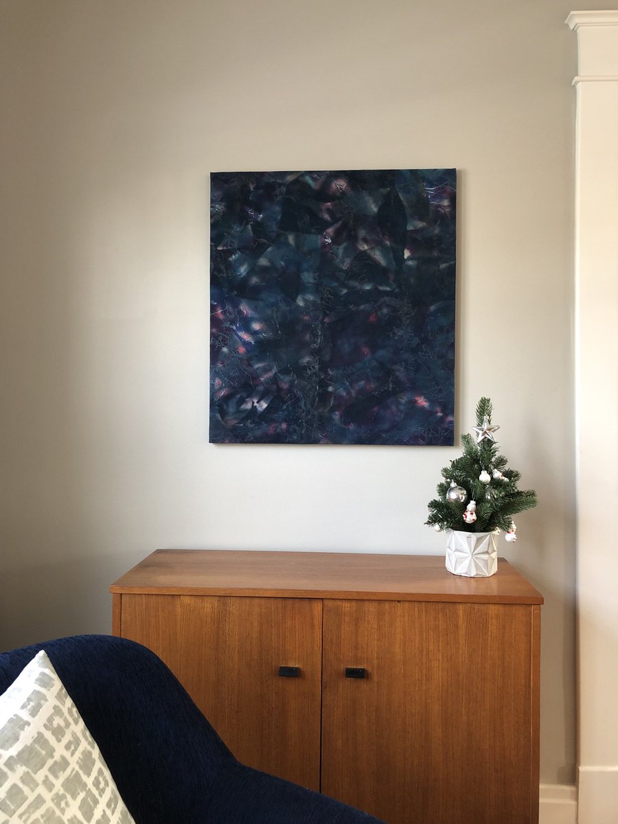 R_J_Miskines's tweet photo. Art for mum. N117 2021, spray and alkyd on canvas, 26"x29" #art #pliage #painting #abstractart #xmas #gift #happyholidays https://t.co/FHy6ntr85C