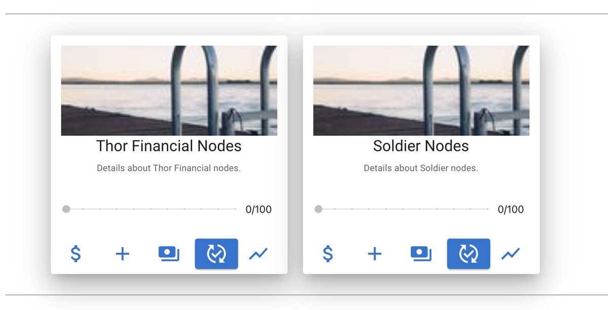 Building a ReactJS Webpage for myself to track my crypto Node investments :D

The UI is very rusty, but I'm going to start adding the contract calls before I do anything else with the looks.