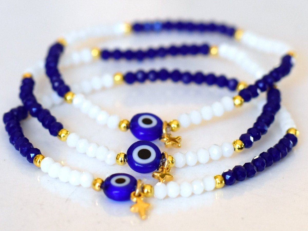 TrendyHandicraf's tweet photo. Excited to share the latest addition to my #etsy shop: 10 pcs, Evil eye baptism favors stretch bracelets, 5,5cm/ 2-1/8 inches inner diameter, https://t.co/HVSkbb7voo #blue #baptism #white #evileyebaptism #baptismfavors #matifavors #evileyemartyrika #greekmartirika #evi https://t.co/TsJzbLuc45