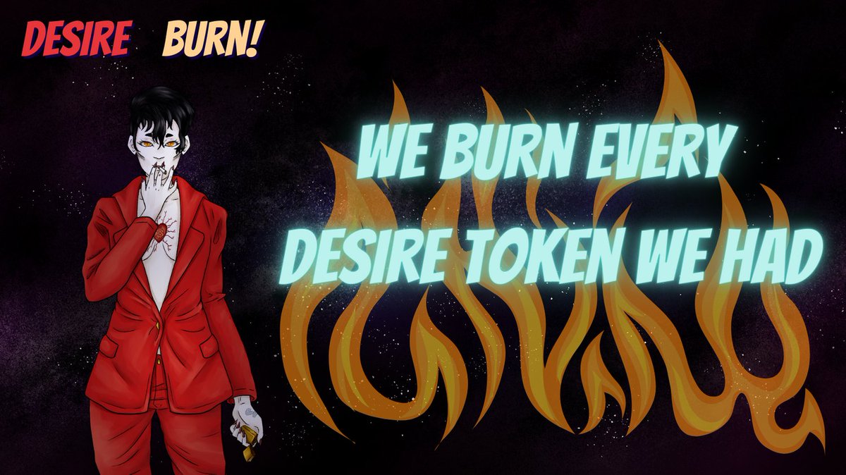 Sandman_Finance's tweet photo. 📣Attention, #SandmanCommunity! 

🔥We just burned every desire token we had!!
👉🏻https://t.co/yCGBvOJWFg

#DeFi #Polygon #Desire #Sandman https://t.co/7hy0pfppCM