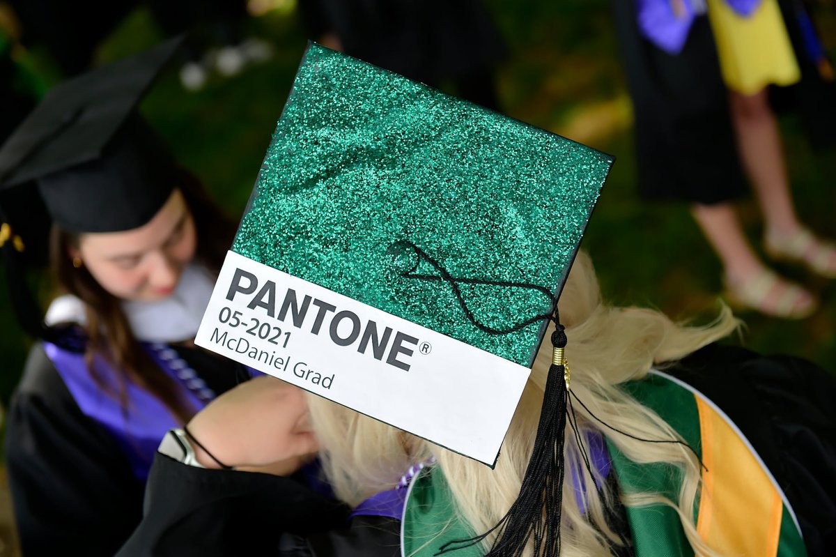 McDanielCollege's tweet photo. To kick off our countdown, we’re featuring #McDaniel21 🎓🔔🎉
The past year held special moments, from cherishing their time spent on the Hill to finally walking across the stage during the 151st Commencement ceremony.
We're proud to call them alumni!
https://t.co/W2MCJlPqFA https://t.co/vAUykAPFeR