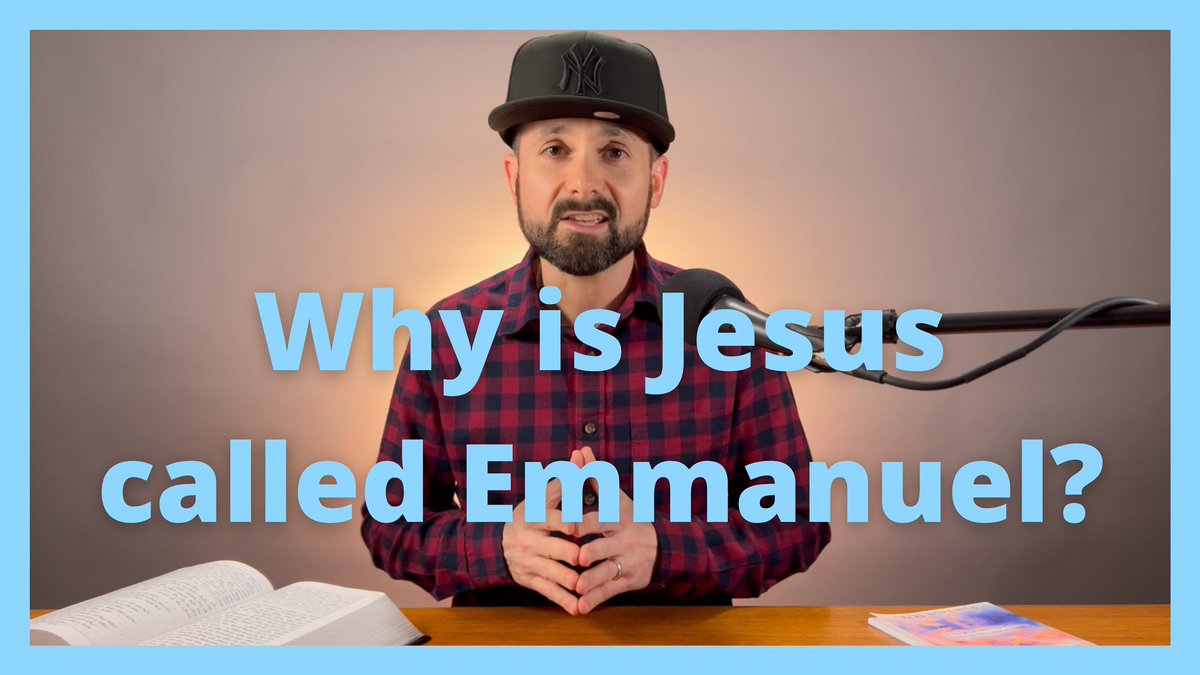 ryanenser's tweet photo. Why is #Jesus called #Emmanuel? (It might surprise you)
https://t.co/U2E8djabu3 https://t.co/CRFw3AtCEl