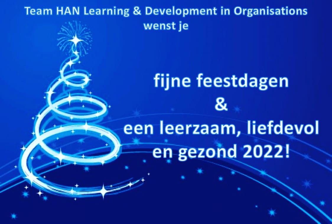 Team HAN Learning &amp; Development in Organisations wenst je fijne feestdagen 🎅🌲 &amp; een leerzaam, liefdevol en gezond 2022! 🍾🥂

#teamLnD #LnD #kerst #nieuwjaar #wens #opnaar2022
