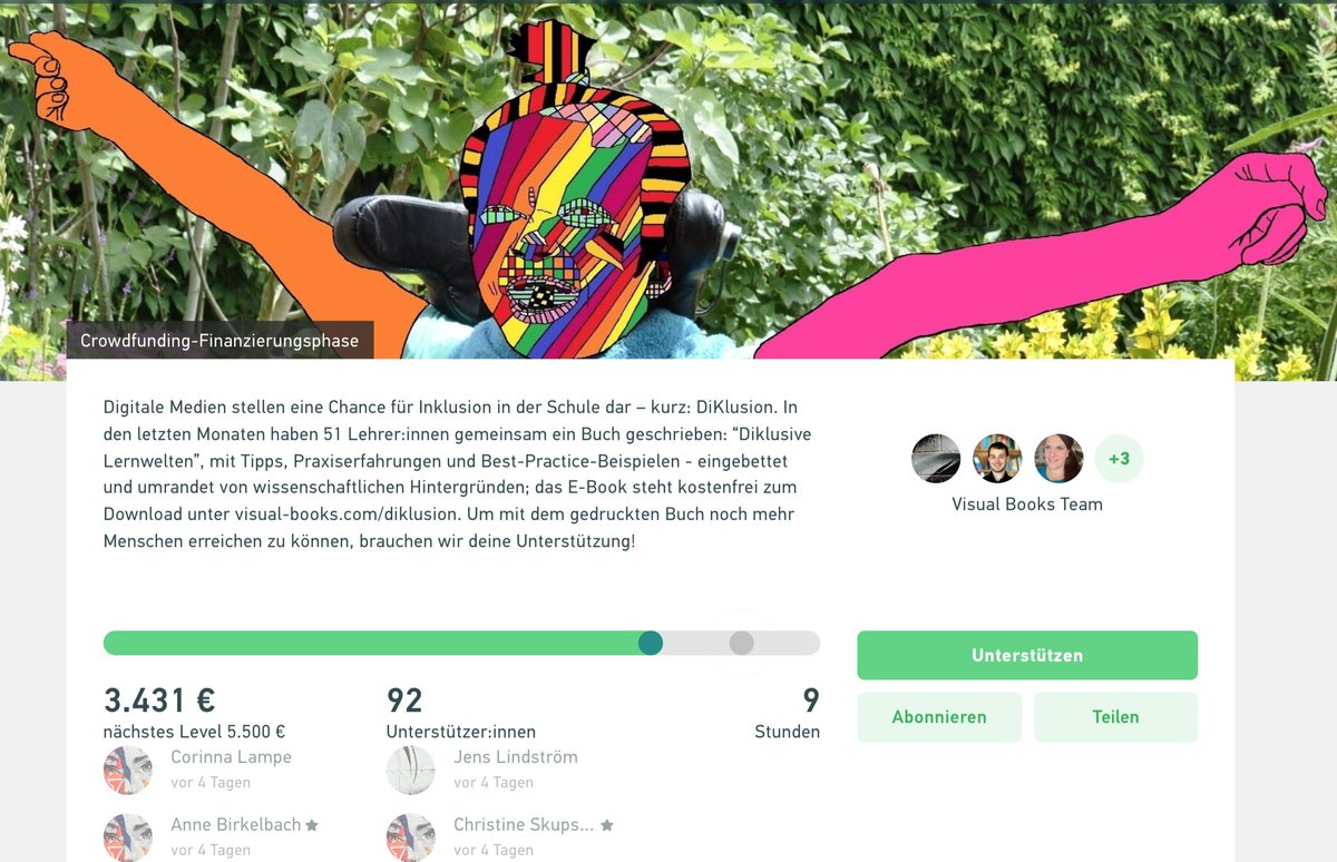 VisualInkPub's tweet photo. Bis heute Abend läuft noch unsere #Crowdfunding Aktion zu #DiklusiveLernwelten
– letzte Chance eine Ausgabe auf @Startnext vorzubestellen 👉 https://t.co/qVeqQ0rsS2
#twlz #Diklusion #VisualBooks #Xmas https://t.co/vlKDBrS9U2