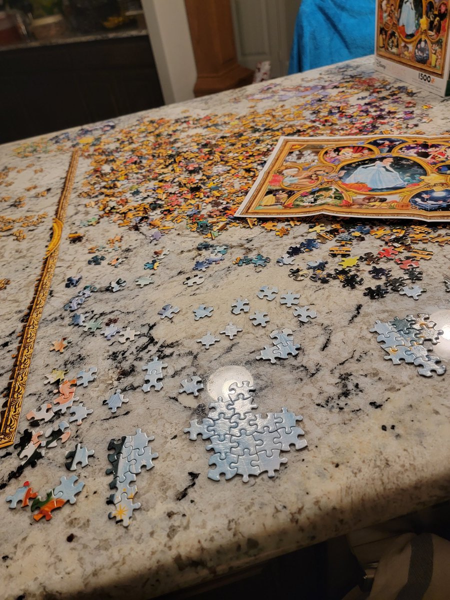 amjoyeversole's tweet photo. I am the only one awake this early, so I've settled in with a puzzle and catching up on @deadline_city Its incredibly peaceful. https://t.co/p0vDZDWOcK