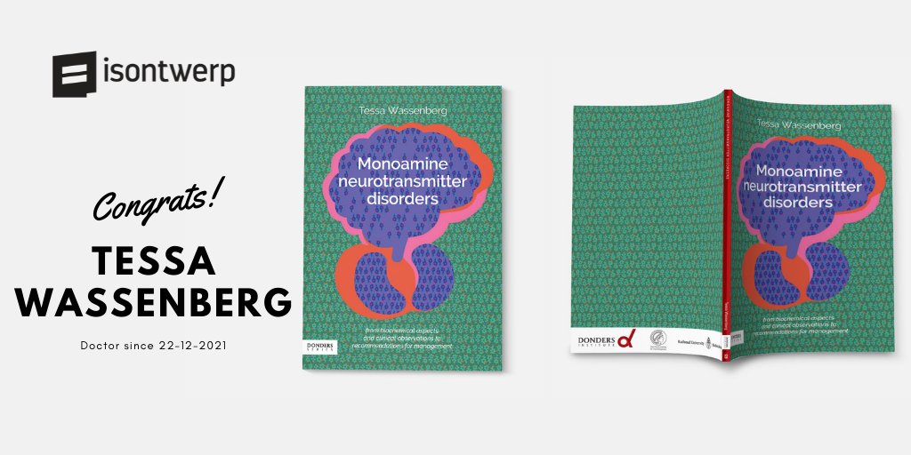 isontwerp's tweet photo. Congratulations to Tessa Wassenberg, with her #PhD at @Radboud_Uni last wednesday december 22nd-  I hope your day was wonderful! And thank you for allowing me to create your #thesis #coverdesign! (Print: @Ridderprint) https://t.co/y4XM5argK9