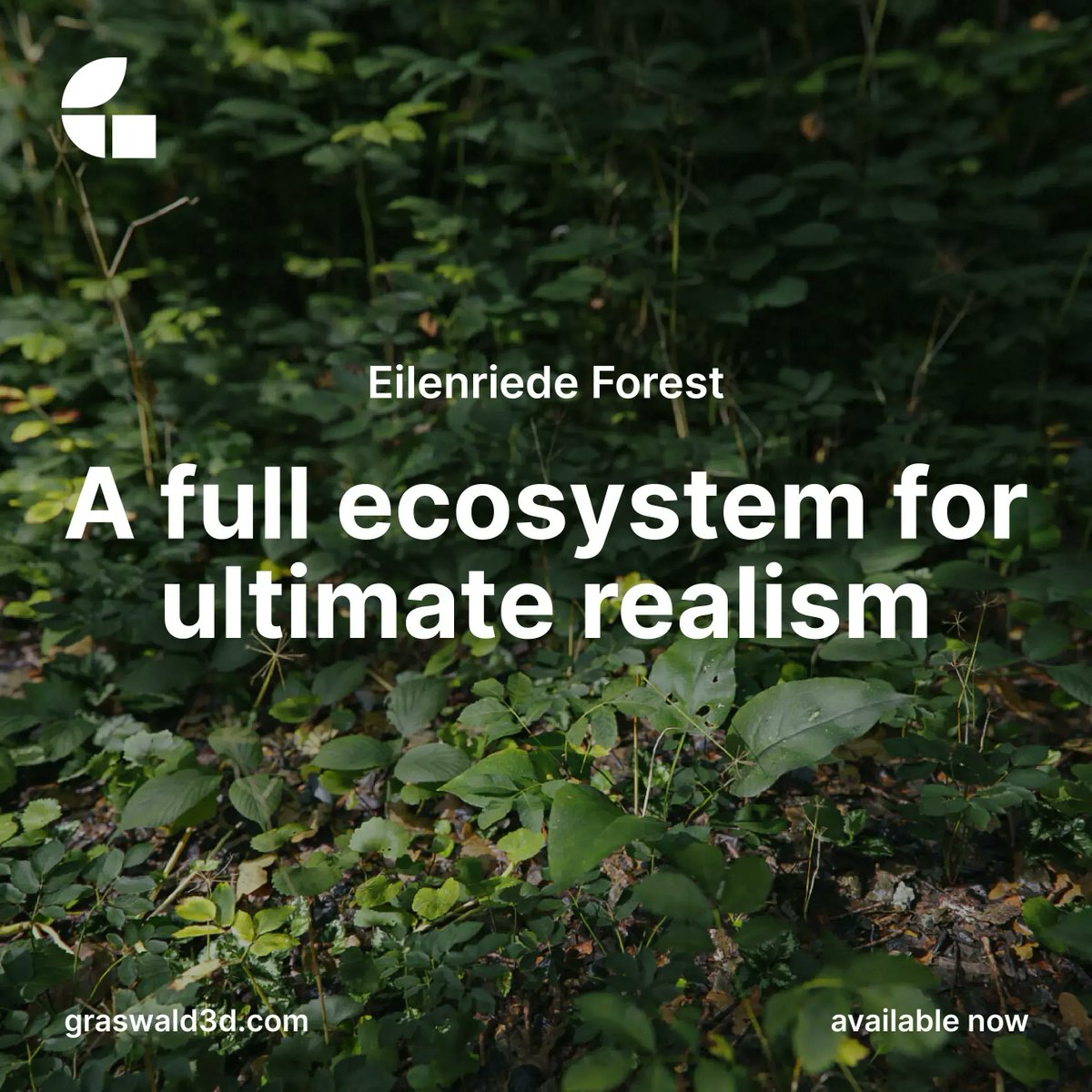Our new asset pack is out now! With 8 Levels of Detail, incredibly realistic PBR-scanned materials, amazing 3D stems and an all new ecosystem approach. Create better nature than ever before! 🔥
#graswald #3d #photorealism #3dscan #madewithgraswald #eilenriedeforest
