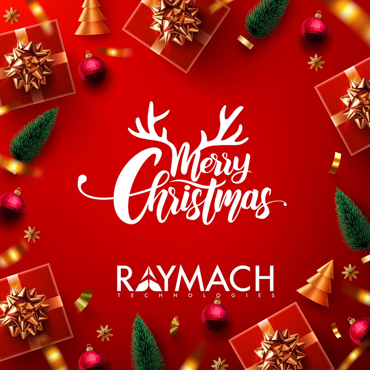 RaymachTech's tweet photo. This Holiday Season, the Team of RayMach sends the best wishes for #Christmas, to you and your family.

#RayMach promises to be the best #Aviation MRO (Maintenance, Repair and Overhaul) organization in India, and wishes everyone a #MerryChristmas, and a happy new year. https://t.co/9PwsjsOd7v