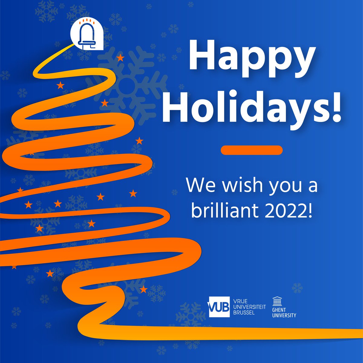 Our Professors and team wish you a brilliant 2022! ✨ Happy Holidays!