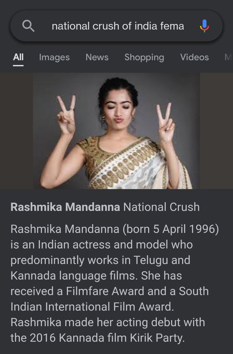 MISHTI_GHORAI's tweet photo. Congratulations both of you 
@iamRashmika Mam &amp; @TheDeverakonda  Sir 
#NationalcrushofIndia2021 
.
#RashmikaMandanna 
#VijayDeverakonda https://t.co/2zik3IVkOe
