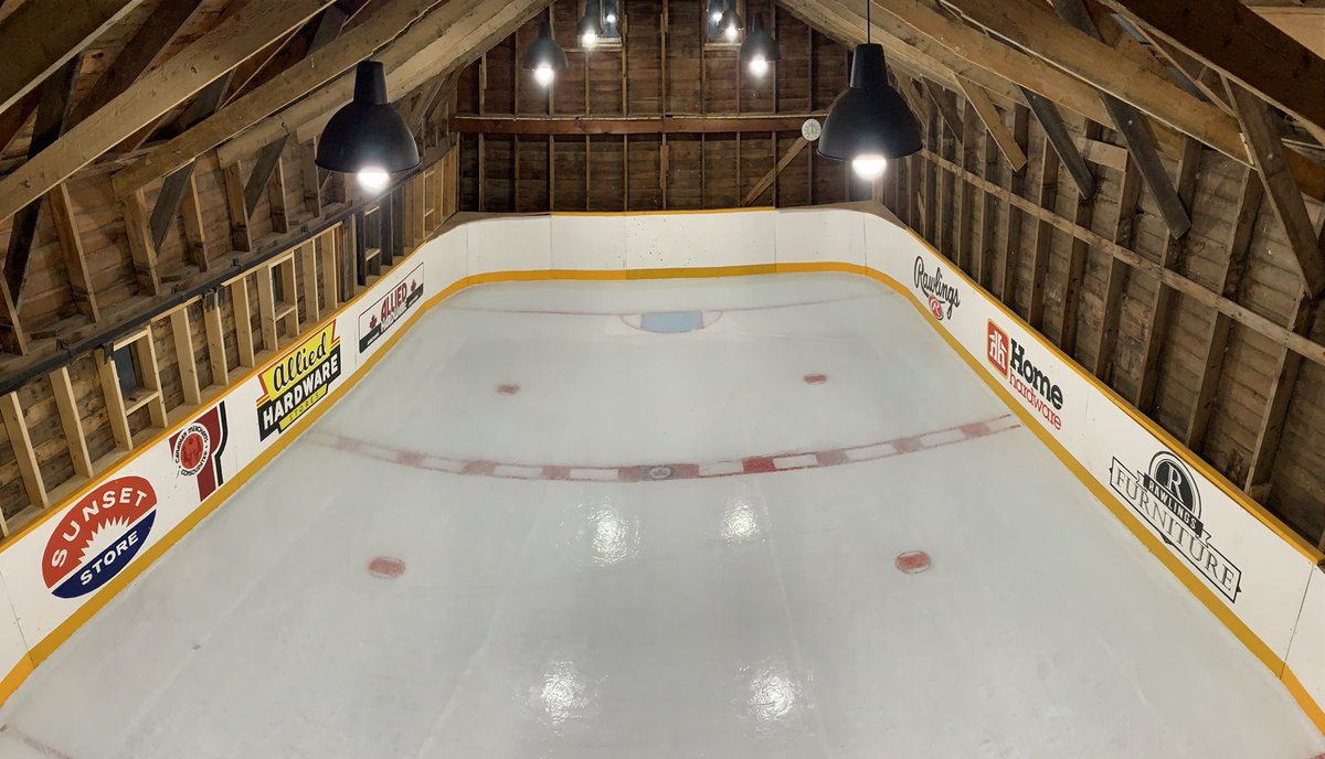@darrendreger Here’s the ‘21 version of the Rawlings Barn in Hamiota, MB. All flooded &amp; ready to get carved up over the Xmas break. #odr