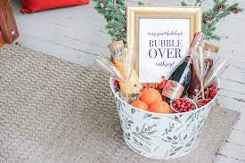 Beautiful DIY Basket Gift.