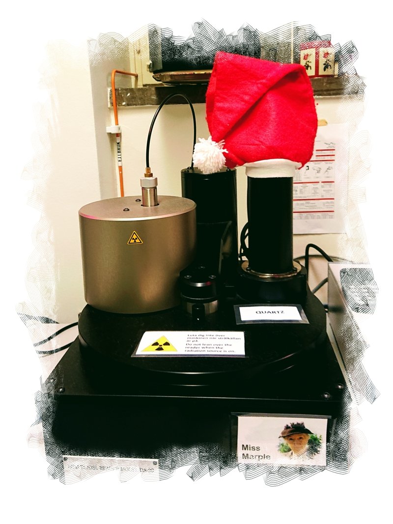 Season's greetings, God Jul &amp; Gott Nytt År from the Lund Luminescence Laboratory @LundGeology.