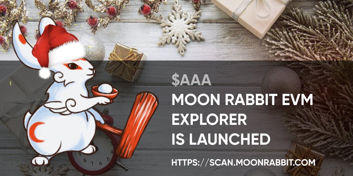 moonrabbitAZ's tweet photo. More networks on Moon Rabbit -more explorers. Proud to unveil our EVM smart-contract network browser https://t.co/DQOVG7vD3E, which will be standalone until its integration into Our Temple explorer in Q1 22. We are working with exchanges to enable EVM $AAA for cheaper withdrawals https://t.co/m1YhxyOl6j