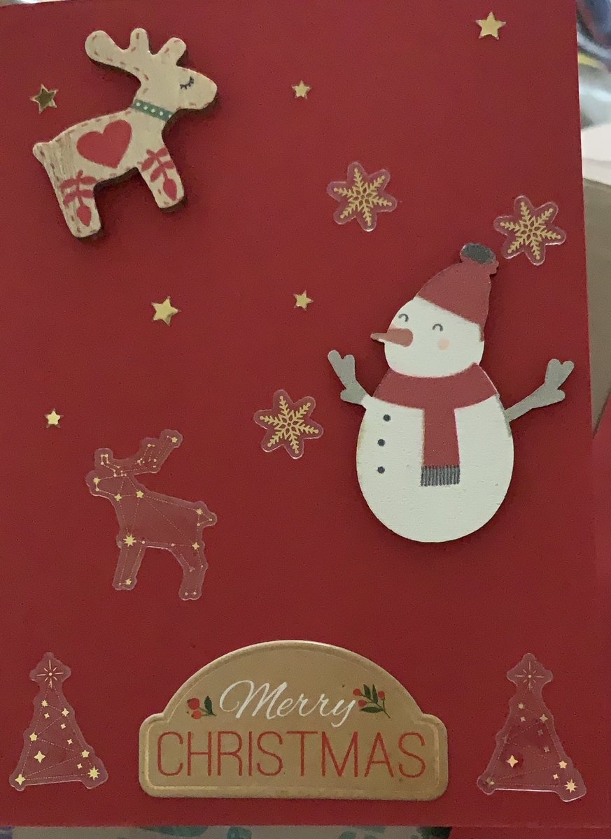BasketCaseChaz's tweet photo. Making home made Christmas cards this year 😊 https://t.co/KCFUaki8nW
