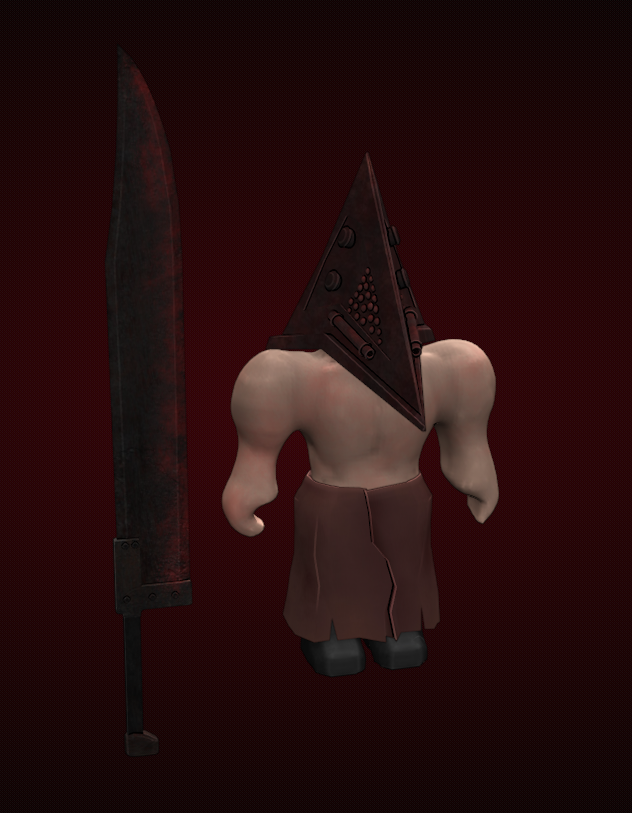 Sinister on X: Roblox Silent Hill Commission! Pyramid Head Avatar + The  Great Blade #RobloxDev #Roblox  / X