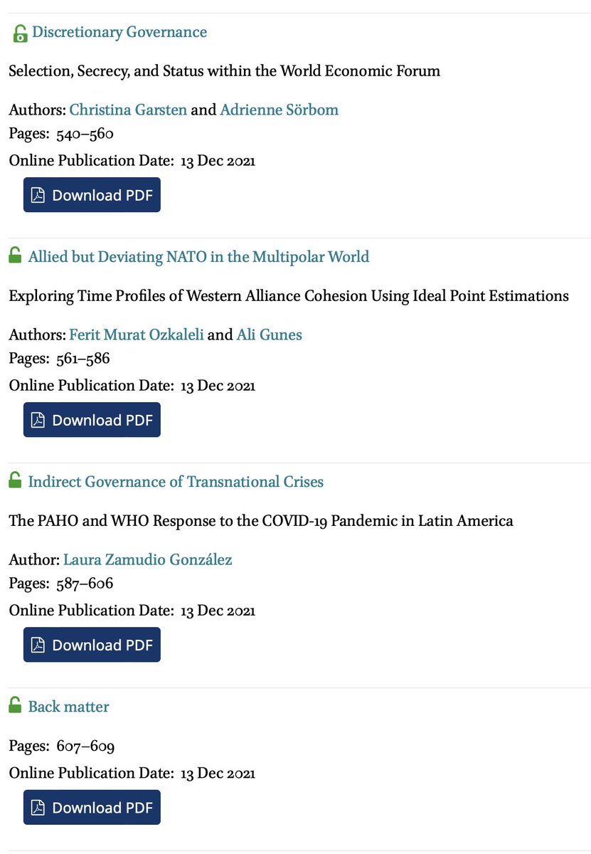 Global Governance Journal tweet media