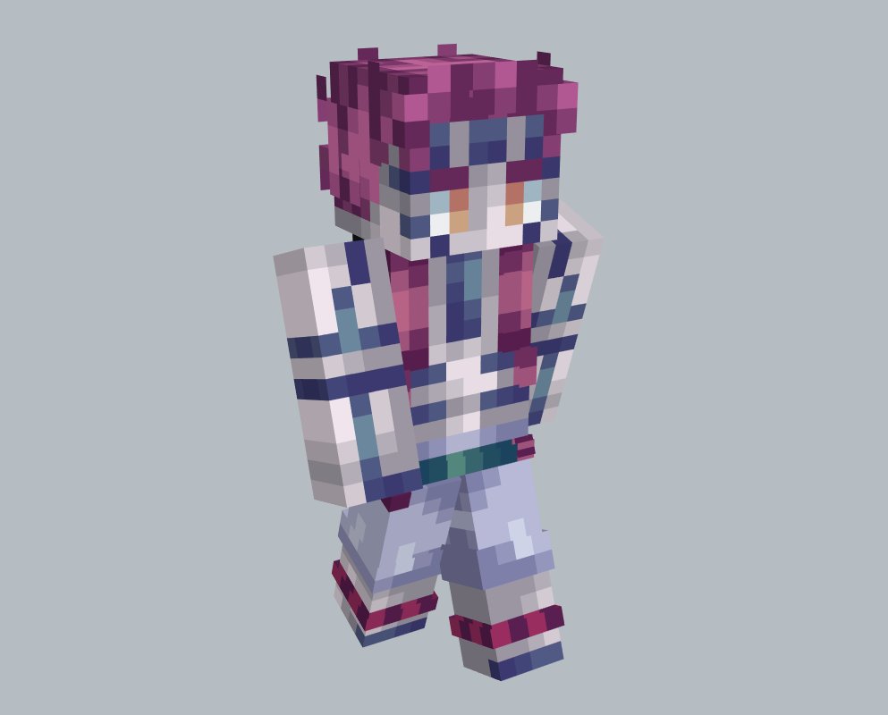 JentexSkins's tweet photo. Akaza - MINECRAFT SKIN https://t.co/M6UWby8z9N