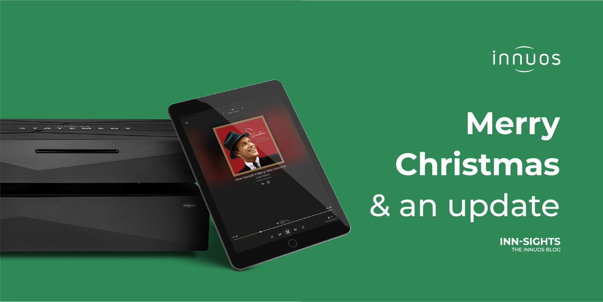 InnuosDE's tweet photo. Merry Christmas… and an update – Innuos – High-Fidelity Digital Music Servers and Streamers. Visit our website for more: https://t.co/0gUSLS8Peg https://t.co/MzaBlSV84M