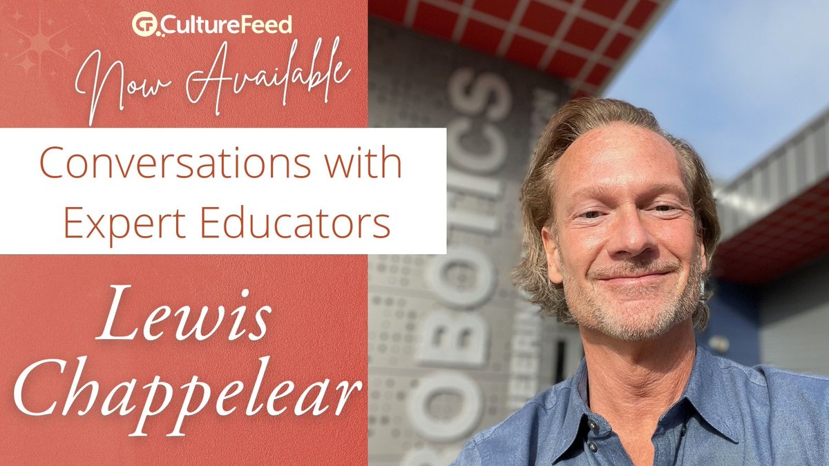 _culturefeed's tweet photo. Dr. @mrchappelear is a trained #ENGINEER who went into teaching in @LASchools and has produced dozens of engineers through teaching. Watch as he shares he story wiht @_CultureFeed: https://t.co/nt6I6ws4lF
@CADeptEd @CalCTC @NNSTOY #Robotics @gerard_924 https://t.co/AaR6YOgYU7